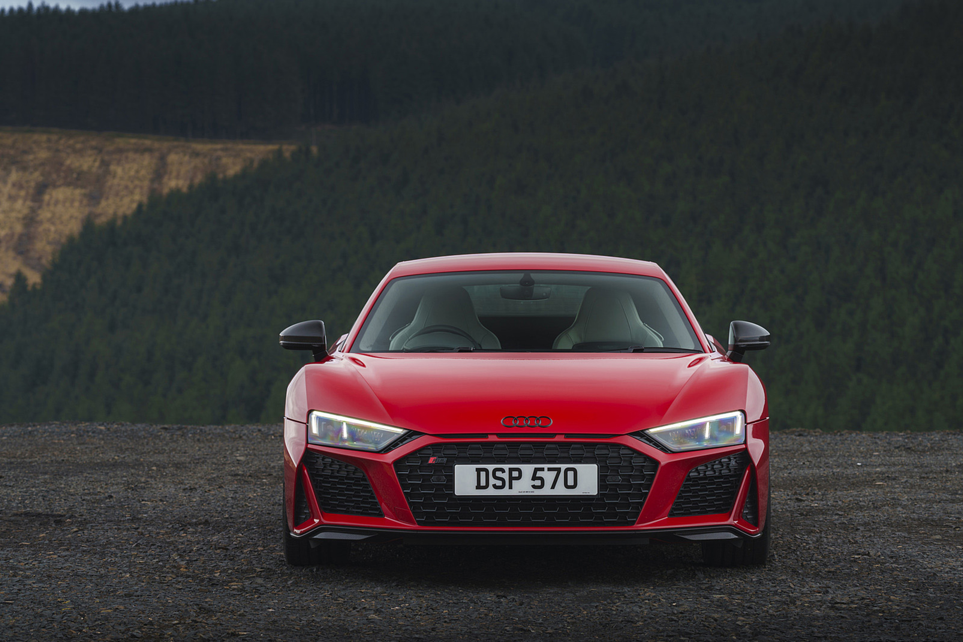 Download 2022 Audi R8 Coupé V10 Performance RWD - UK version - Front HD Wallpaper 1920x1280 #51