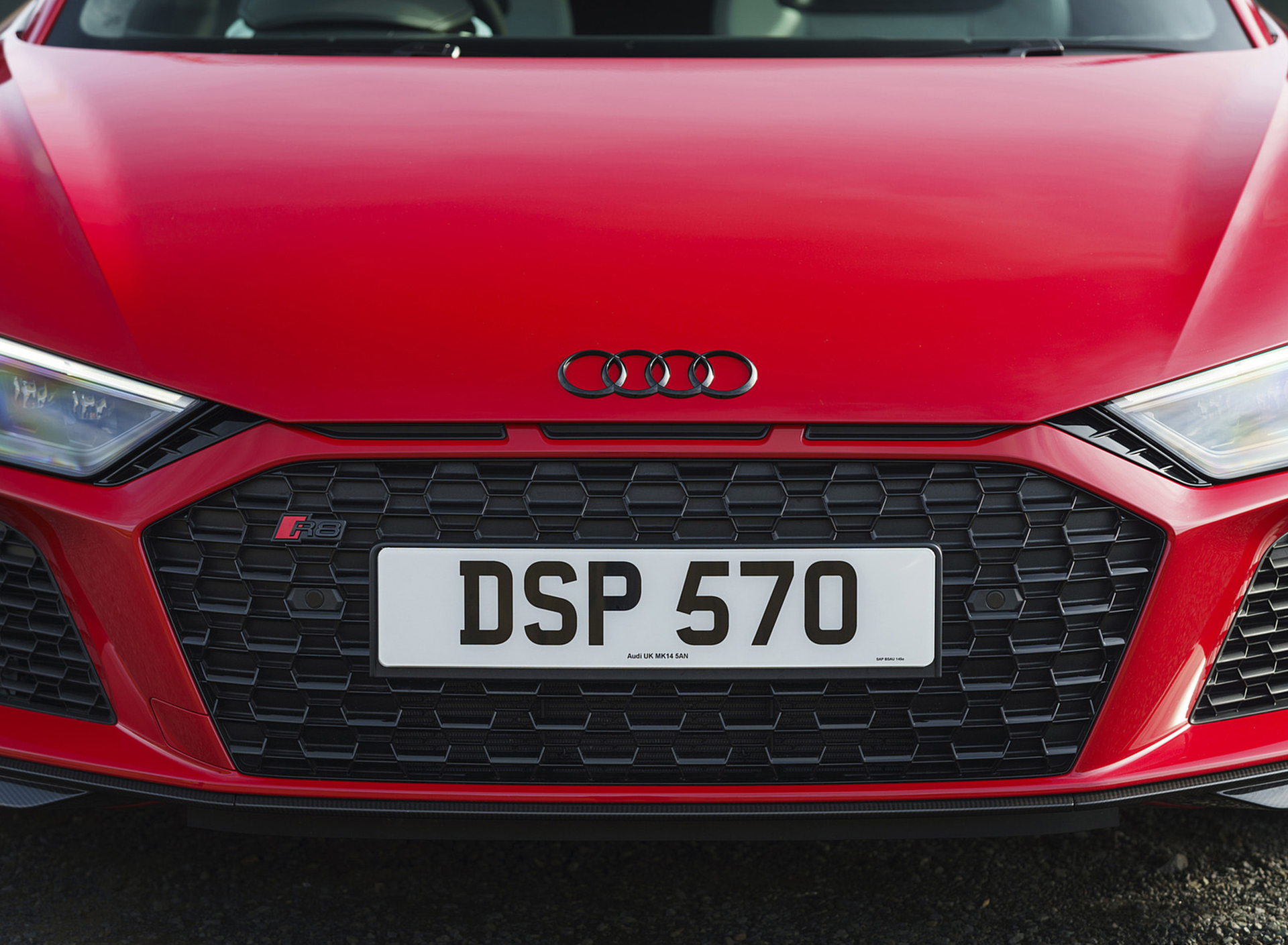 Download 2022 Audi R8 Coupé V10 Performance RWD - UK version - Grille HD Wallpaper 1920x1409 #63