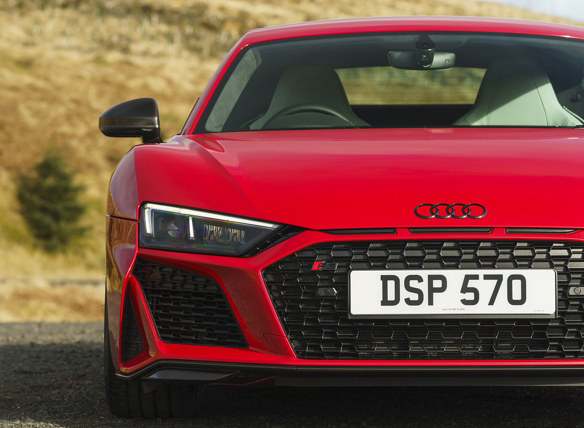 Download 2022 Audi R8 Coupé V10 Performance RWD - UK version - Headlight HD Wallpaper 1920x1409 #65