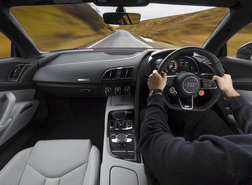 2022 Audi R8 Coupé V10 Performance RWD - UK version - Interior, Cockpit Wallpaper 850x624 #94