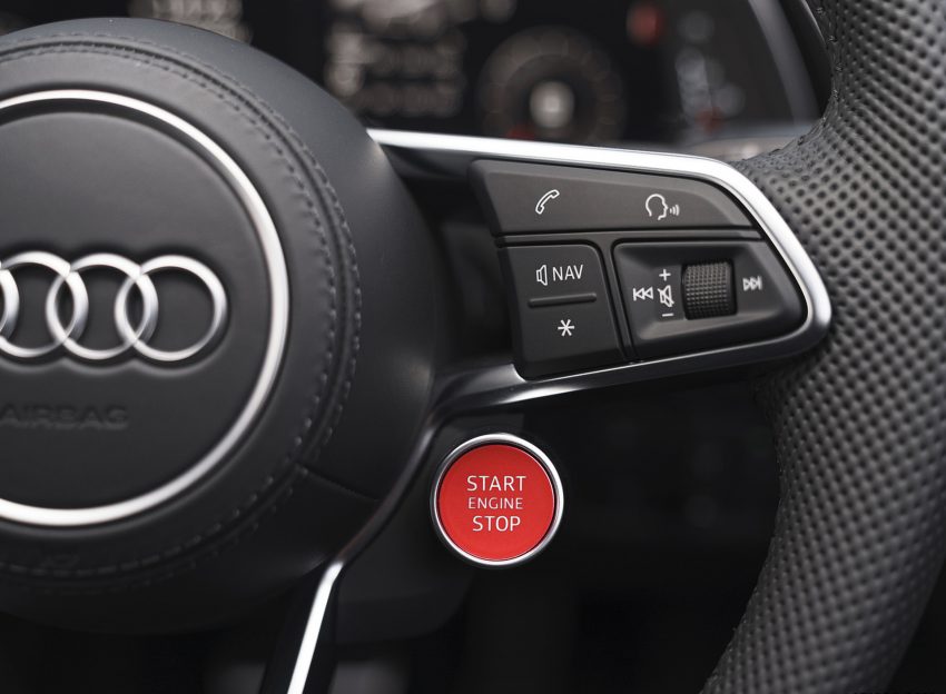 2022 Audi R8 Coupé V10 Performance RWD - UK version - Interior, Steering Wheel Wallpaper 850x624 #100
