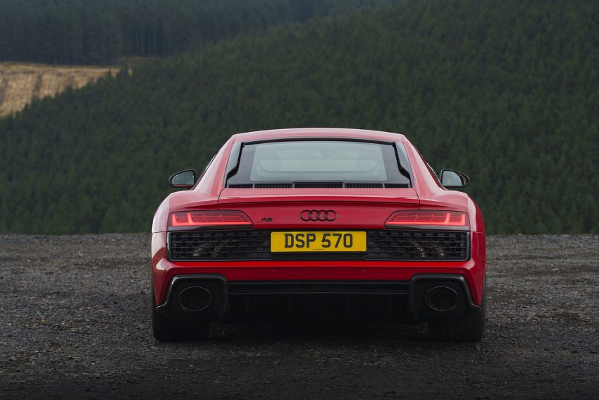 2022 Audi R8 Coupé V10 Performance RWD - UK version - Rear Wallpaper 850x567 #55