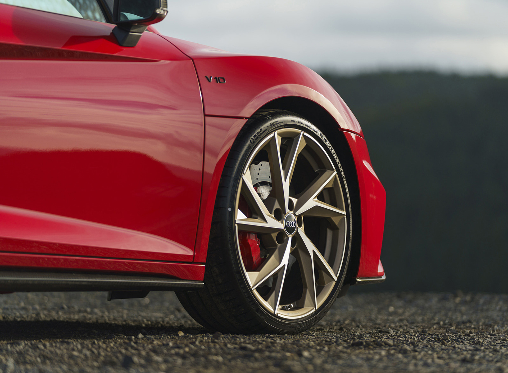 Download 2022 Audi R8 Coupé V10 Performance RWD - UK version - Wheel HD Wallpaper 1920x1409 #68