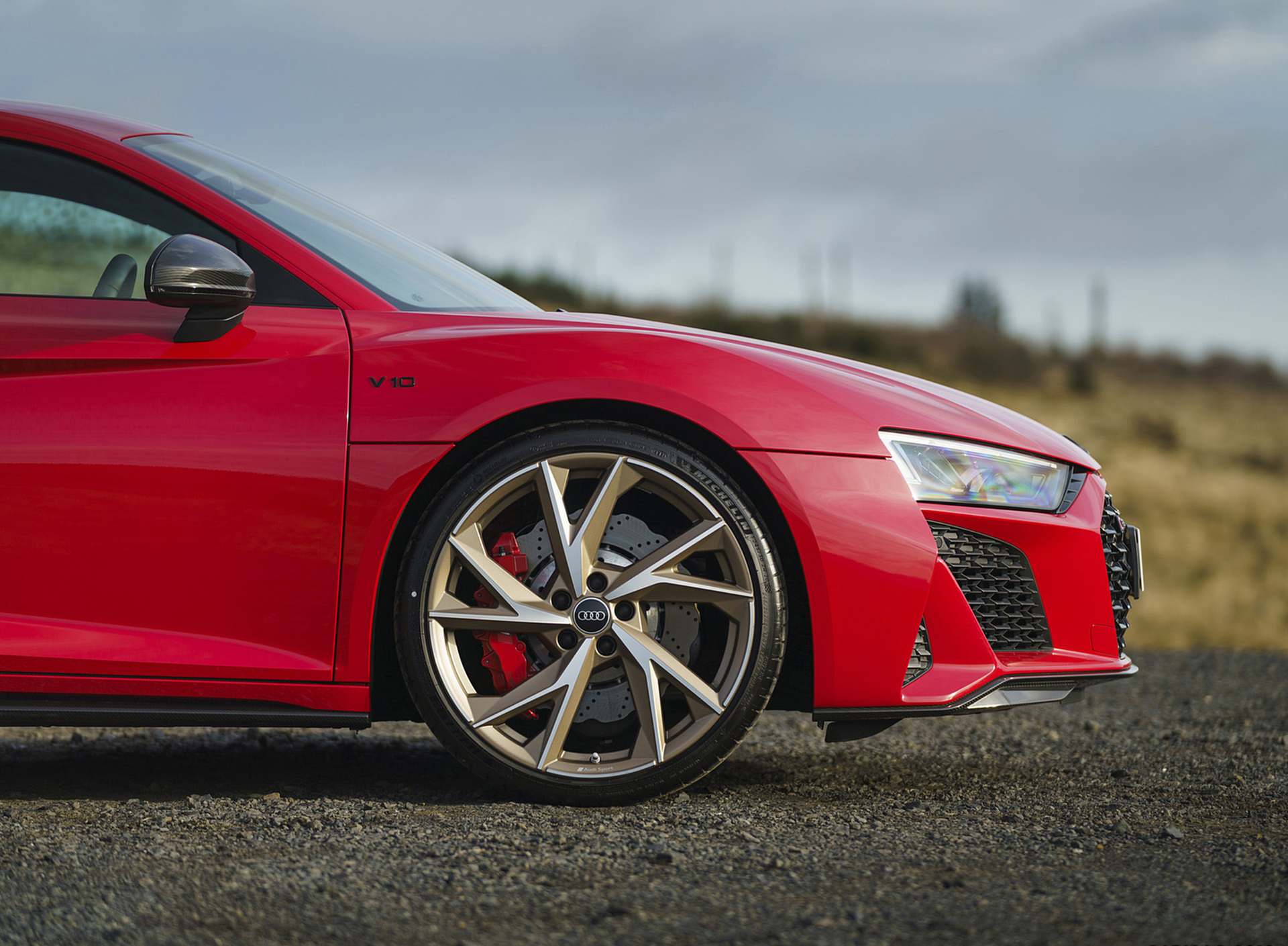 Download 2022 Audi R8 Coupé V10 Performance RWD - UK version - Wheel HD Wallpaper 1920x1409 #67