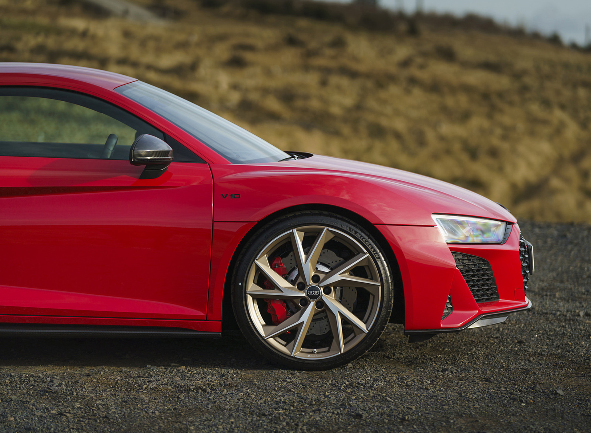 Download 2022 Audi R8 Coupé V10 Performance RWD - UK version - Wheel HD Wallpaper 1920x1409 #66