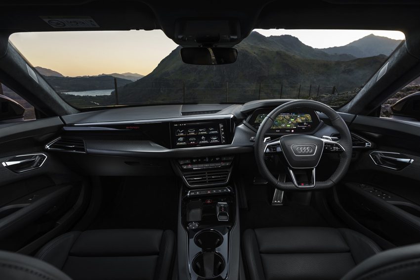 2022 Audi RS e-tron GT - UK version - Interior, Cockpit Wallpaper 850x566 #44