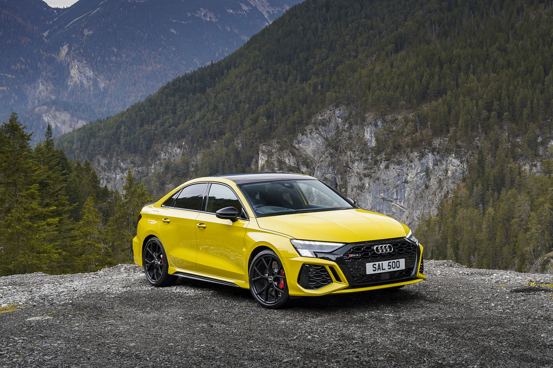 Download 2022 Audi RS3 Saloon Launch Edition - UK version - Front Three-Quarter HD Wallpaper 1920x1280 #43