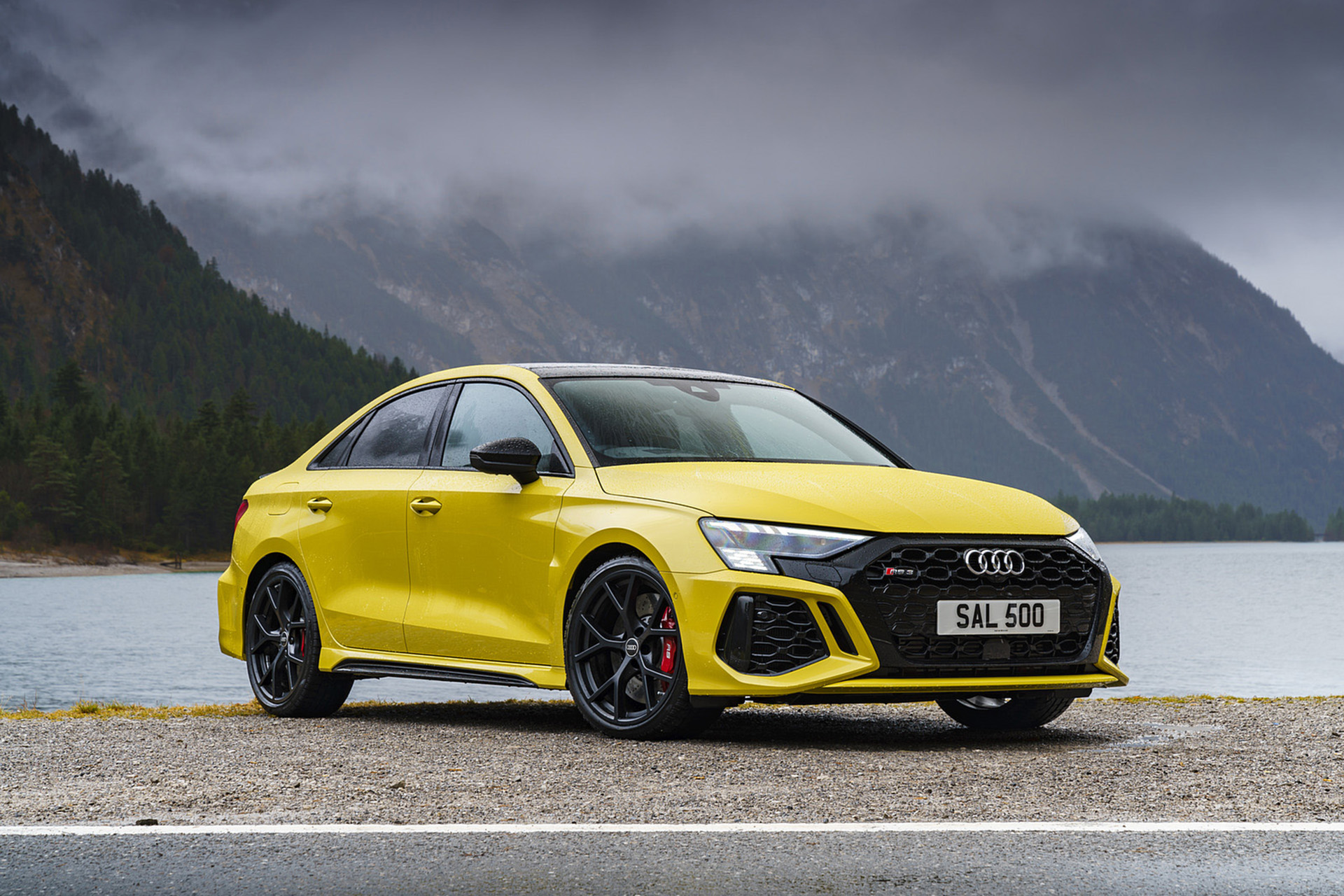 Download 2022 Audi RS3 Saloon Launch Edition - UK version - Front Three-Quarter HD Wallpaper 1920x1280 #36