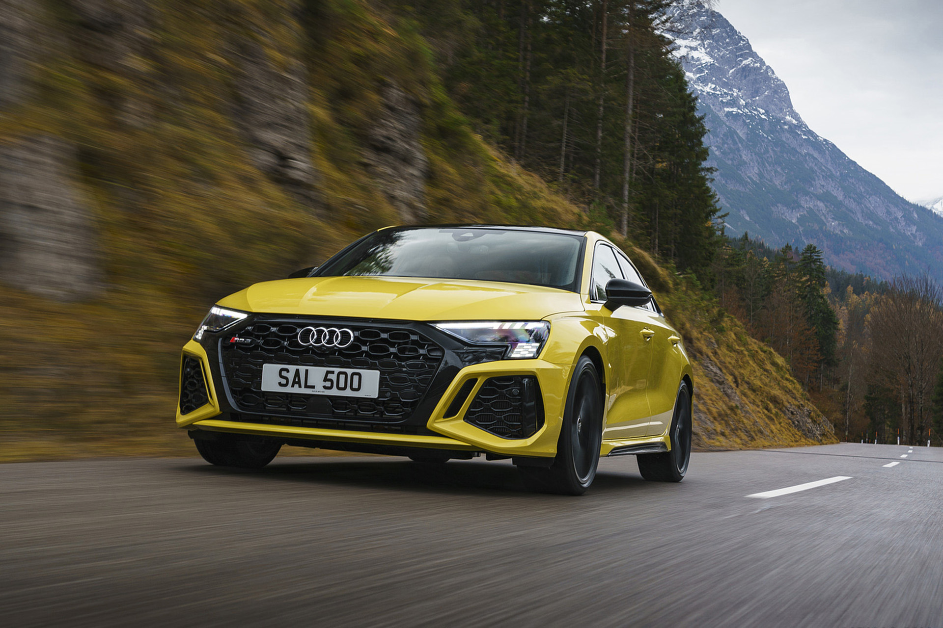 Download 2022 Audi RS3 Saloon Launch Edition - UK version - Front HD Wallpaper 1920x1280 #1