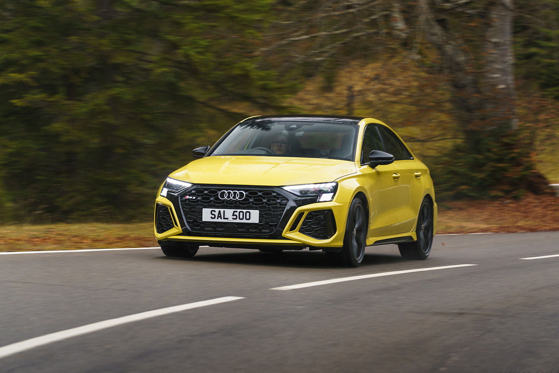 Download 2022 Audi RS3 Saloon Launch Edition - UK version - Front HD Wallpaper 1920x1280 #32