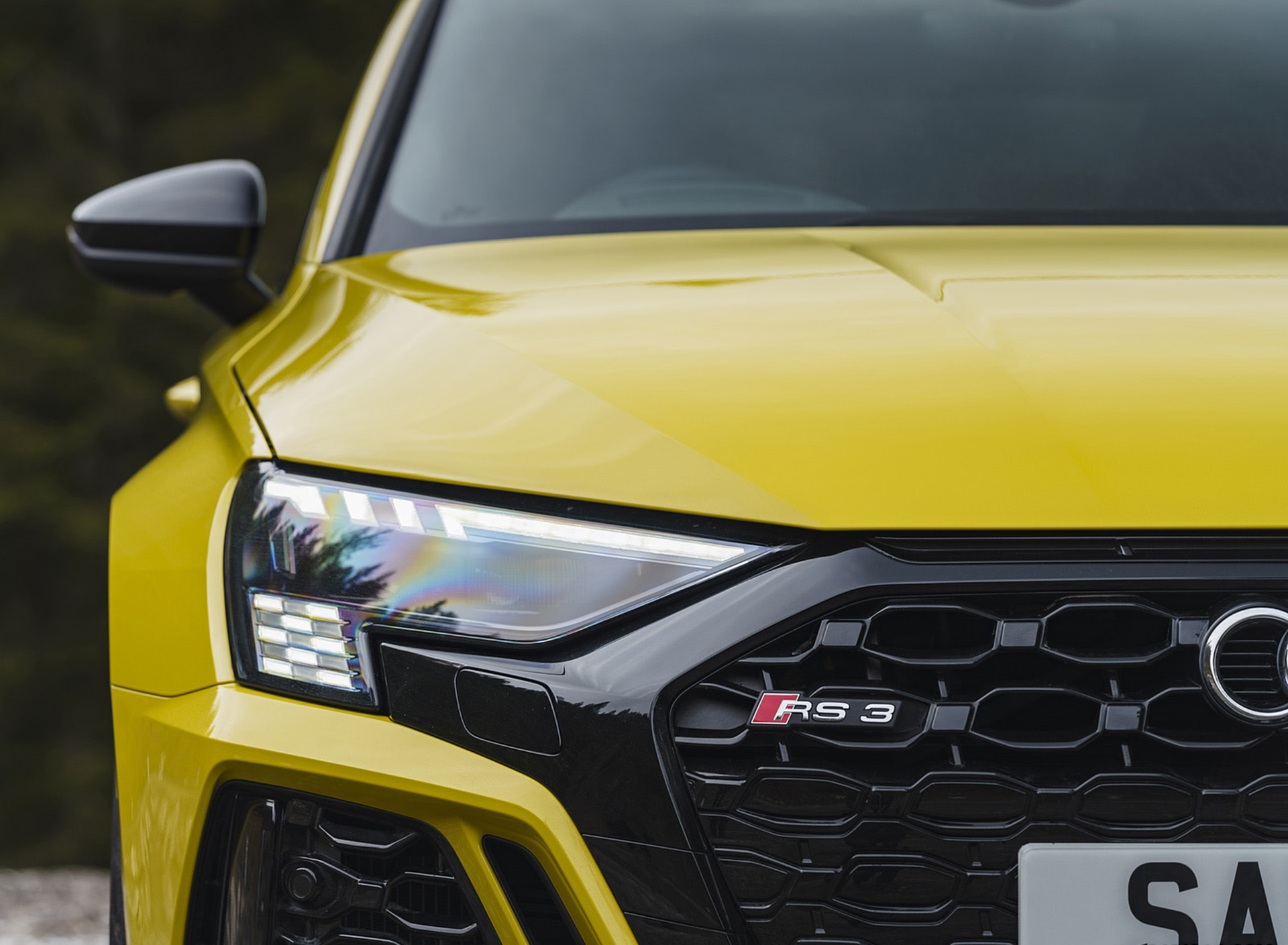 Download 2022 Audi RS3 Saloon Launch Edition - UK version - Headlight HD Wallpaper 1920x1409 #57