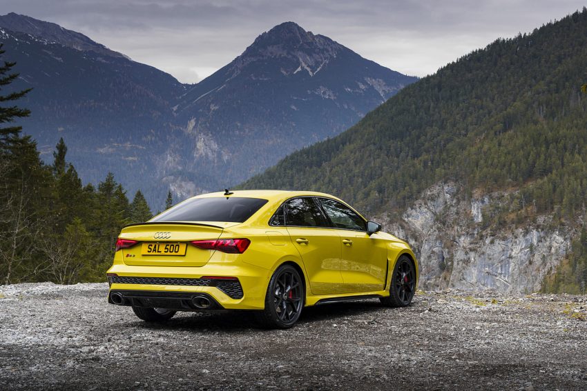 2022 Audi RS3 Saloon Launch Edition - UK version - Rear Three-Quarter Wallpaper 850x567 #46