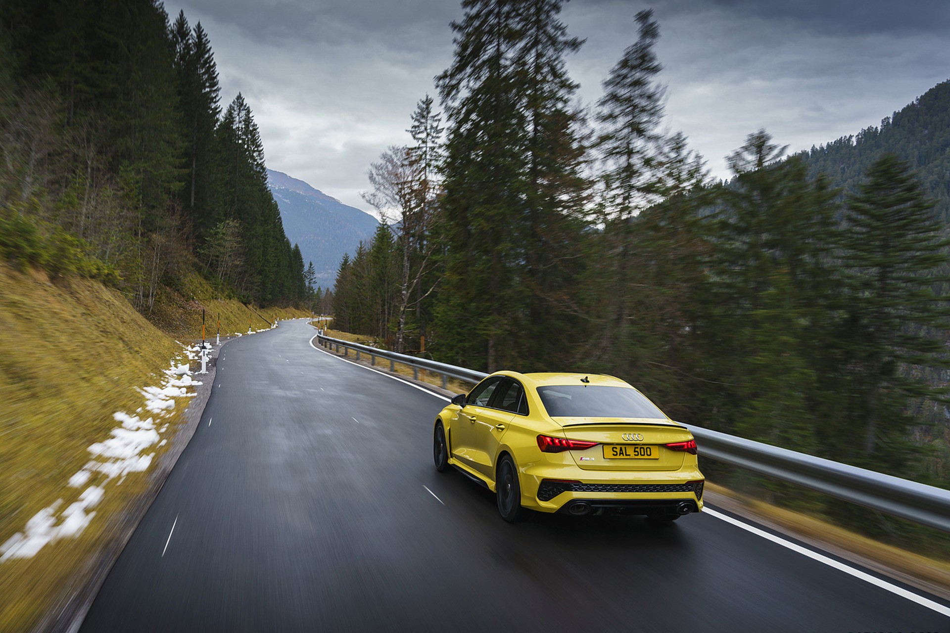 Download 2022 Audi RS3 Saloon Launch Edition - UK version - Rear Three-Quarter HD Wallpaper 1920x1280 #12