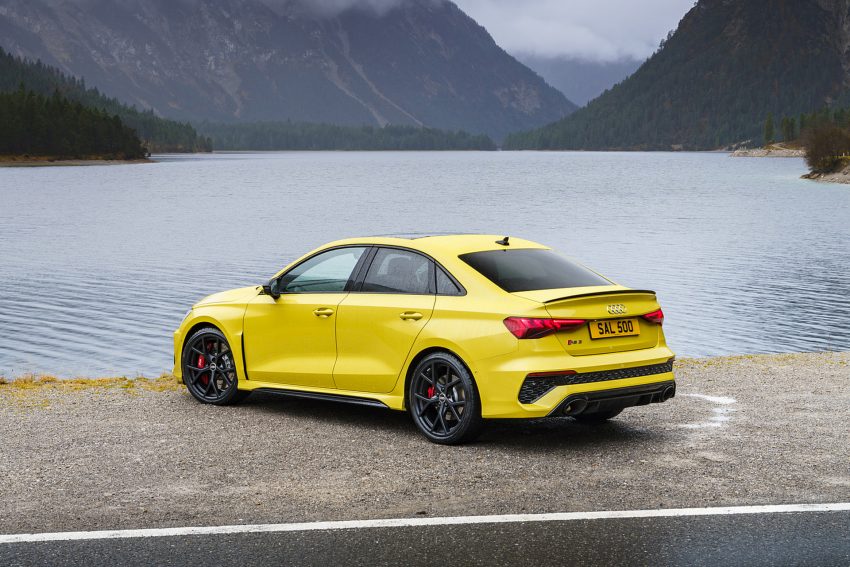 2022 Audi RS3 Saloon Launch Edition - UK version - Rear Three-Quarter Wallpaper 850x567 #39