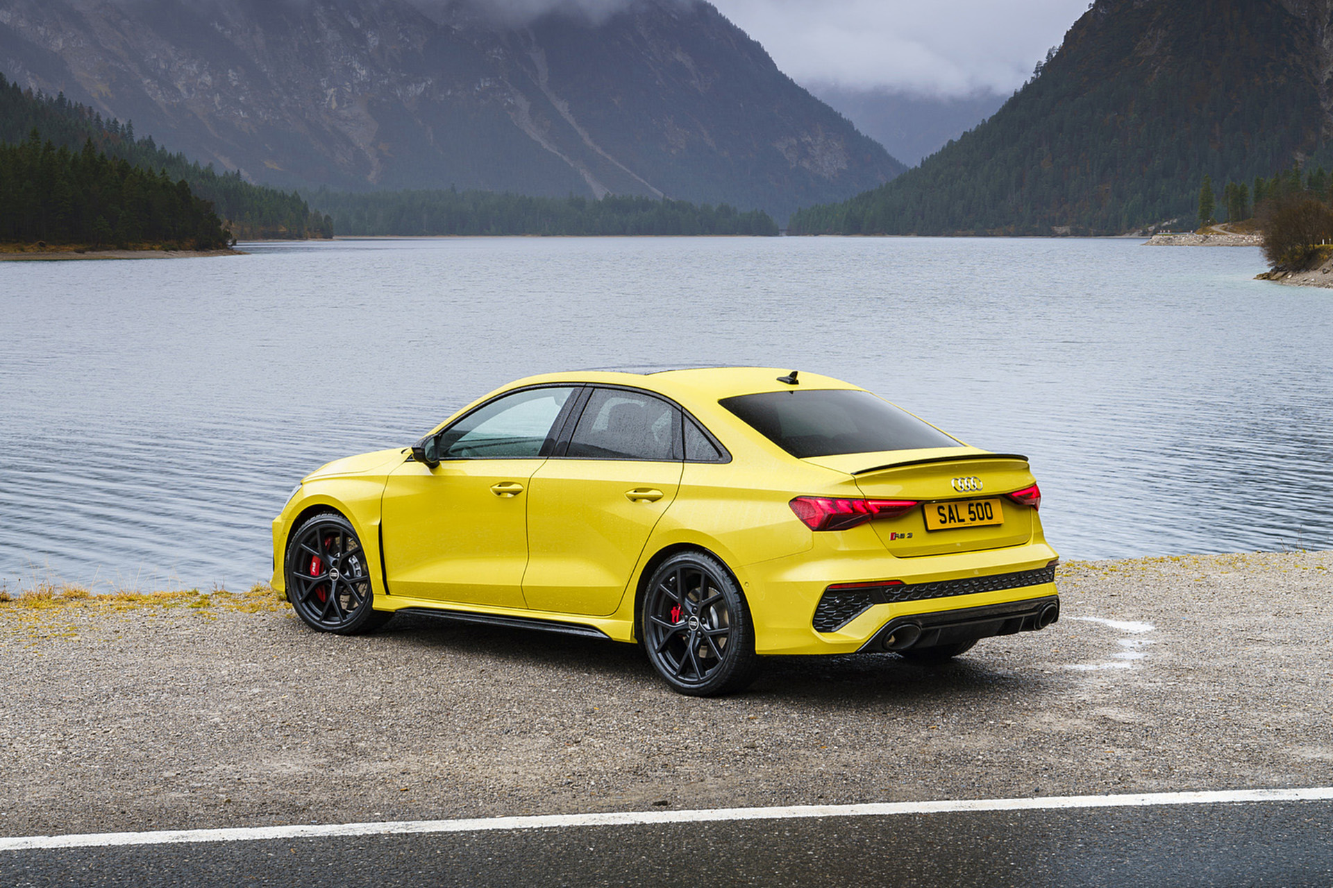 Download 2022 Audi RS3 Saloon Launch Edition - UK version - Rear Three-Quarter HD Wallpaper 1920x1280 #39