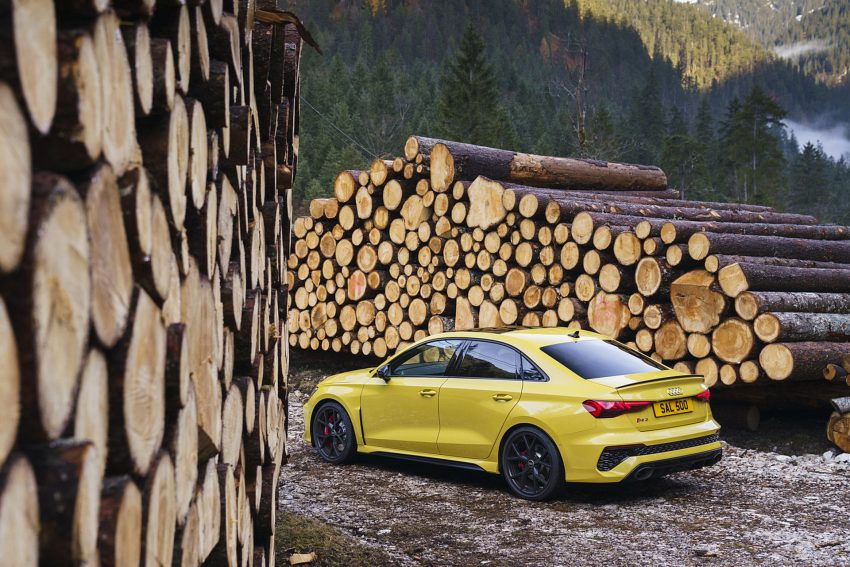 2022 Audi RS3 Saloon Launch Edition - UK version - Rear Three-Quarter Wallpaper 850x567 #48