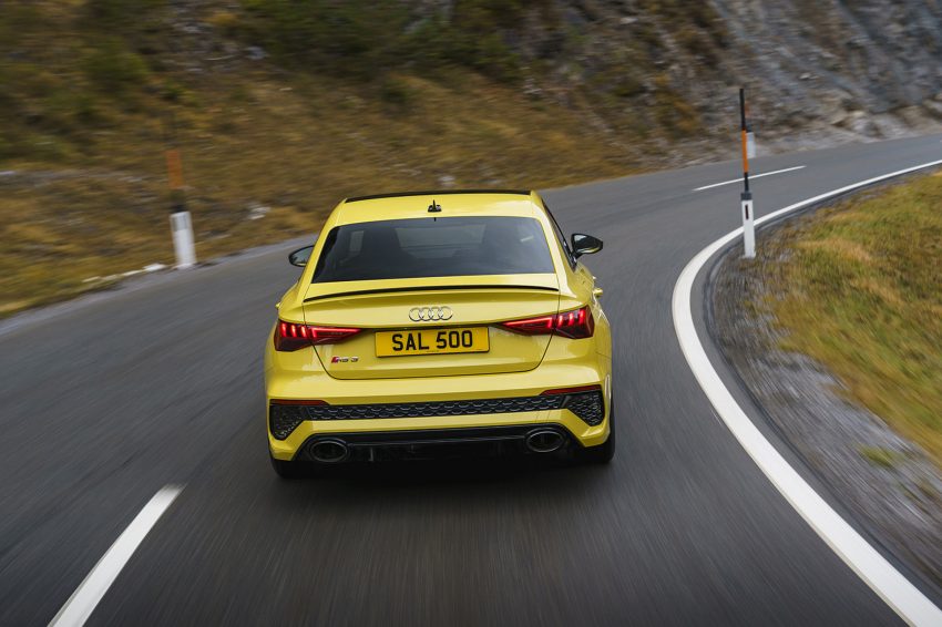 2022 Audi RS3 Saloon Launch Edition - UK version - Rear Wallpaper 850x566 #14