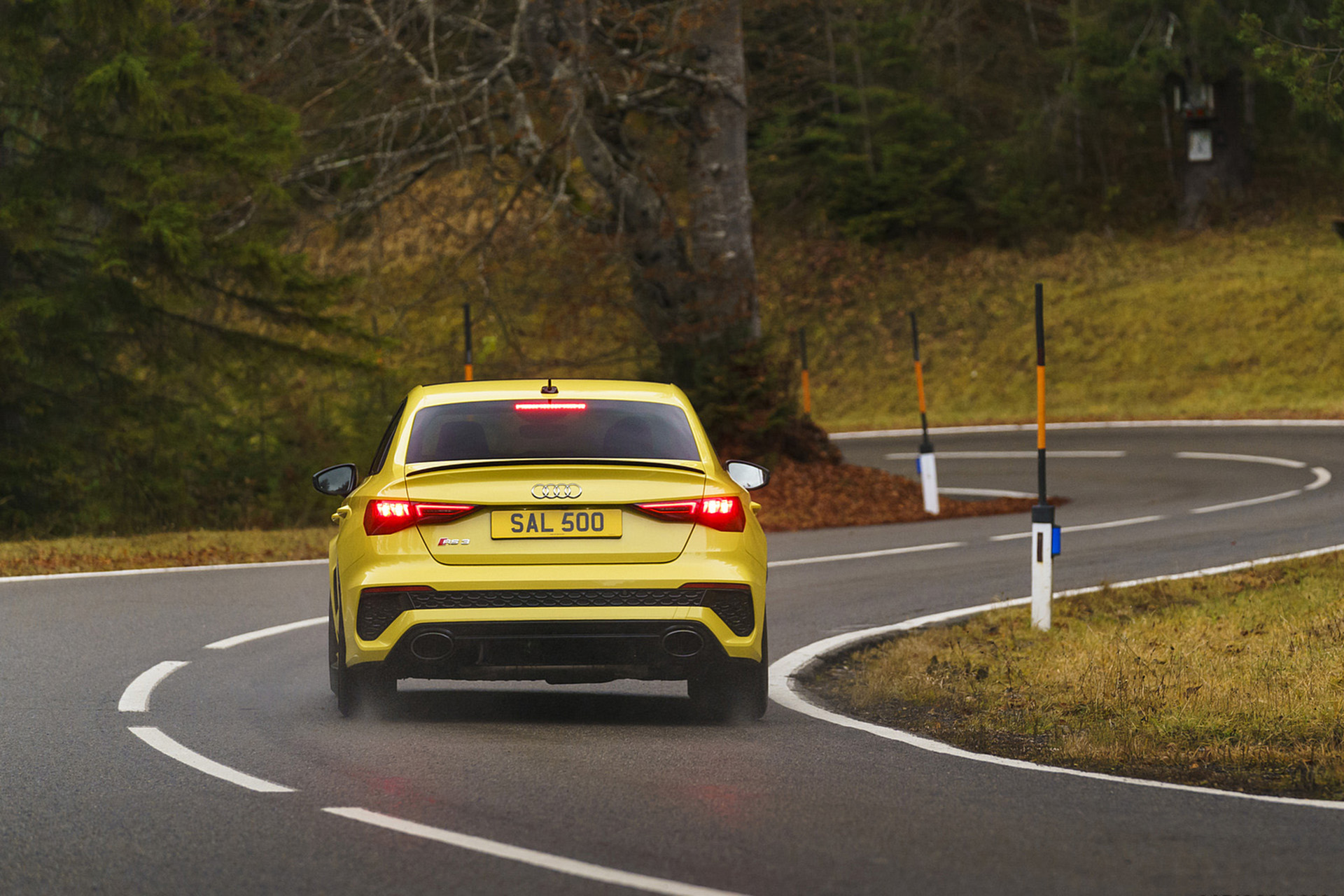 Download 2022 Audi RS3 Saloon Launch Edition - UK version - Rear HD Wallpaper 1920x1280 #35