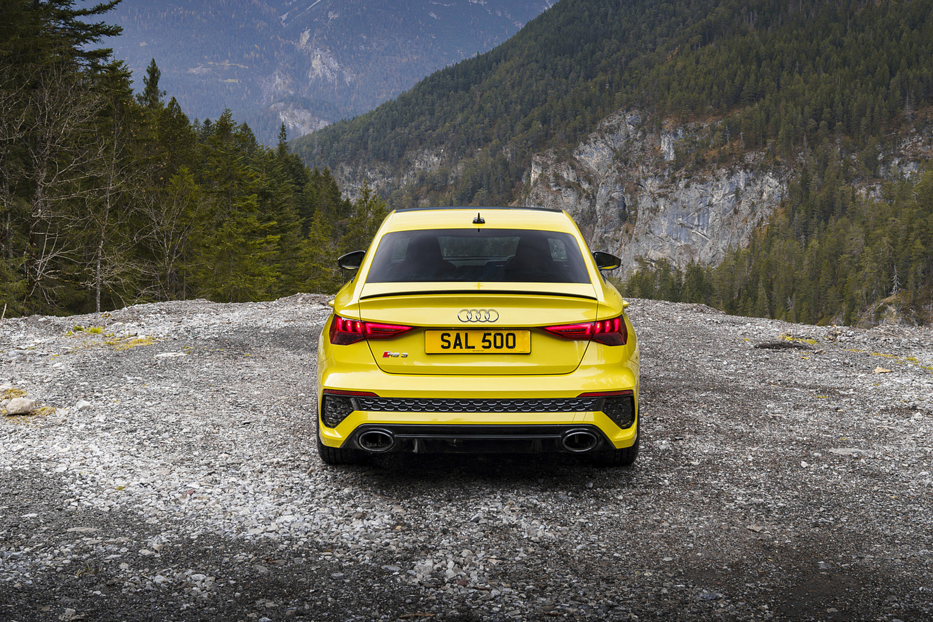 Download 2022 Audi RS3 Saloon Launch Edition - UK version - Rear HD Wallpaper 1920x1280 #47