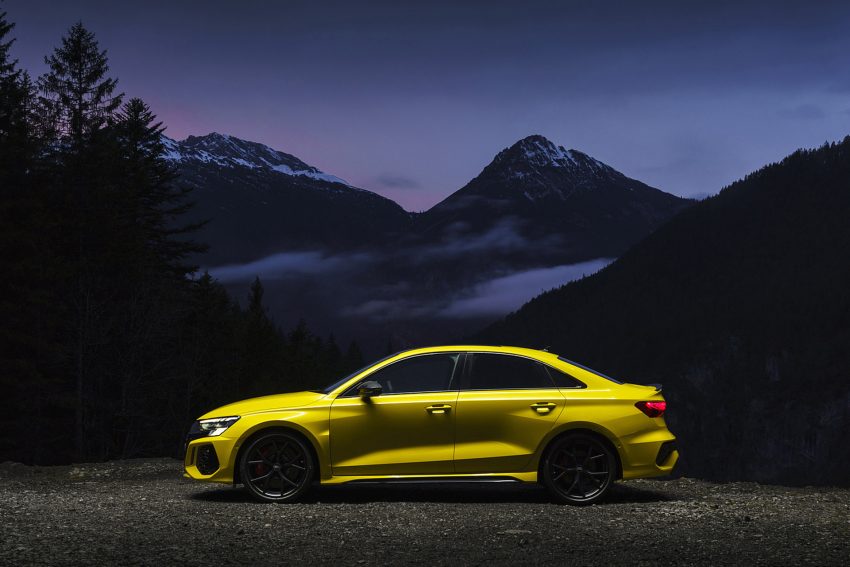 2022 Audi RS3 Saloon Launch Edition - UK version - Side Wallpaper 850x567 #51