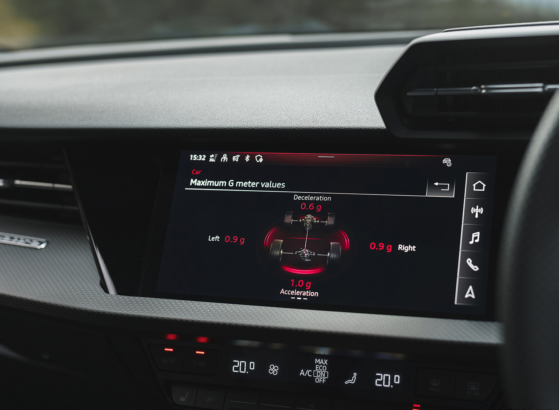 Download 2022 Audi RS3 Sportback Launch Edition - UK version - Central Console HD Wallpaper 1920x1409 #86