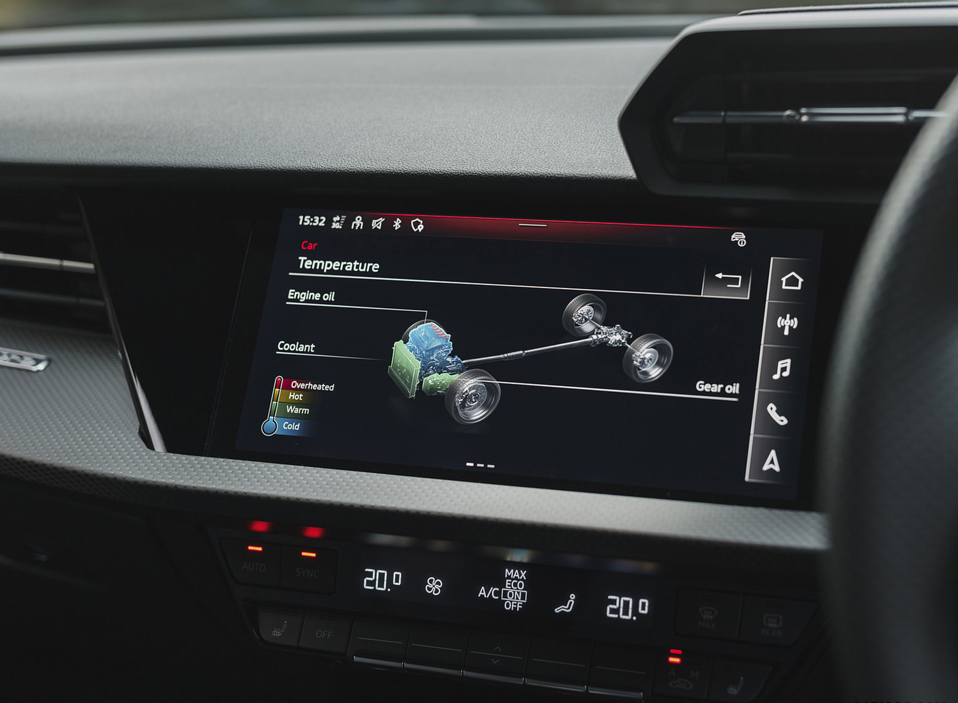 Download 2022 Audi RS3 Sportback Launch Edition - UK version - Central Console HD Wallpaper 1920x1409 #87