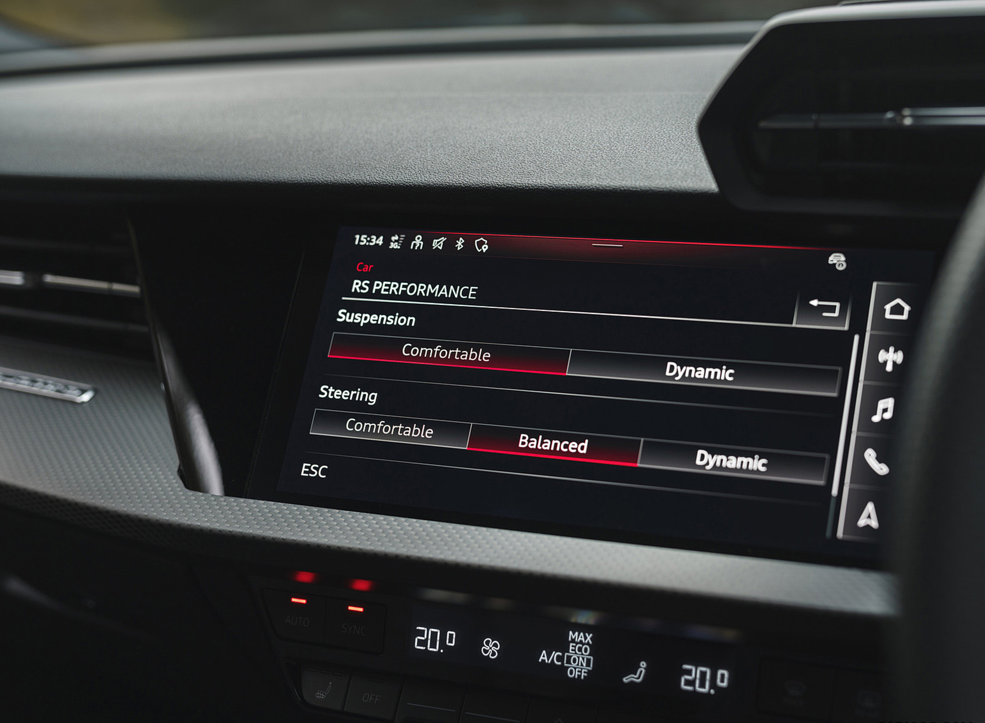 Download 2022 Audi RS3 Sportback Launch Edition - UK version - Central Console HD Wallpaper 1920x1409 #99