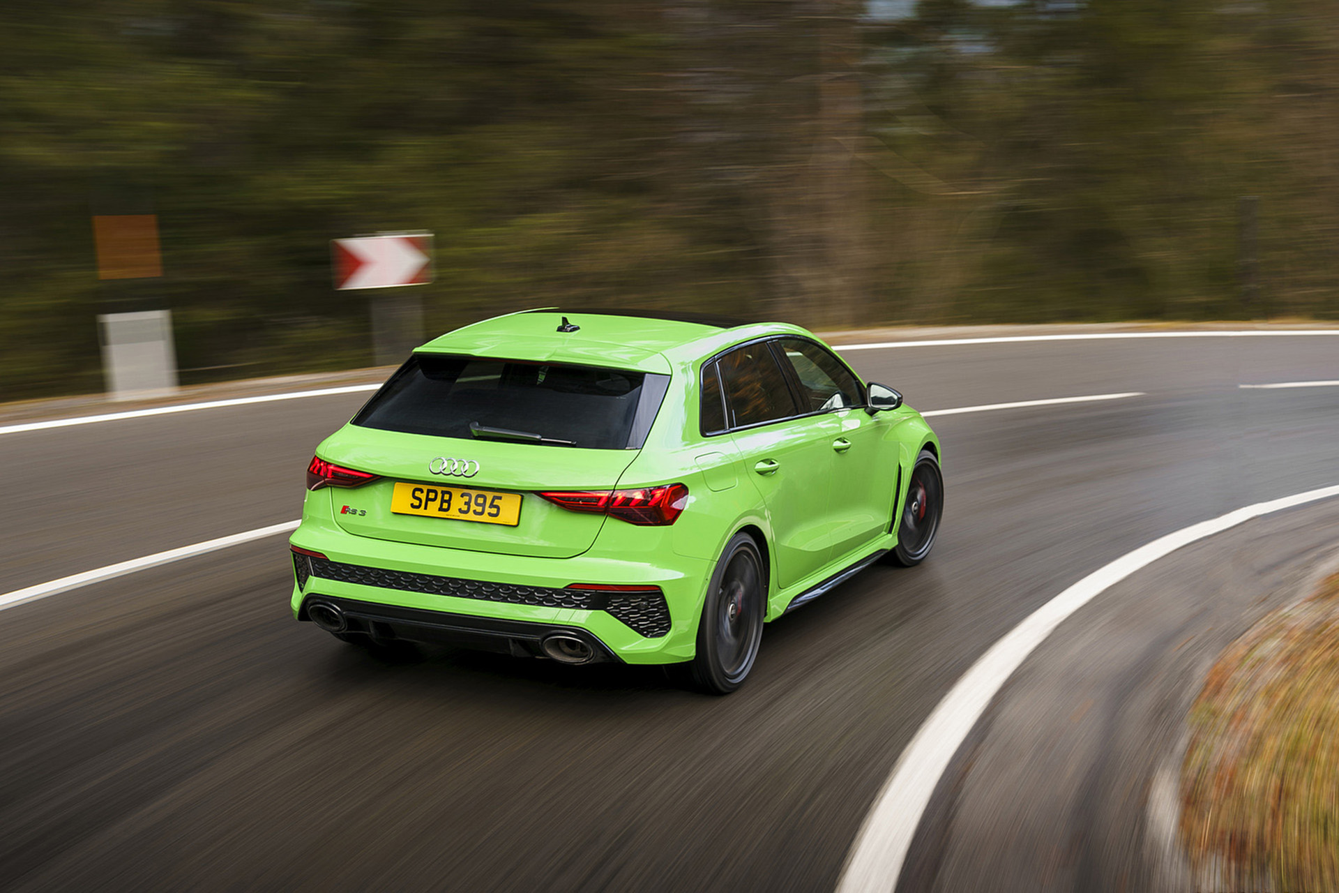 Download 2022 Audi RS3 Sportback Launch Edition - UK version - Rear HD Wallpaper 1920x1280 #23