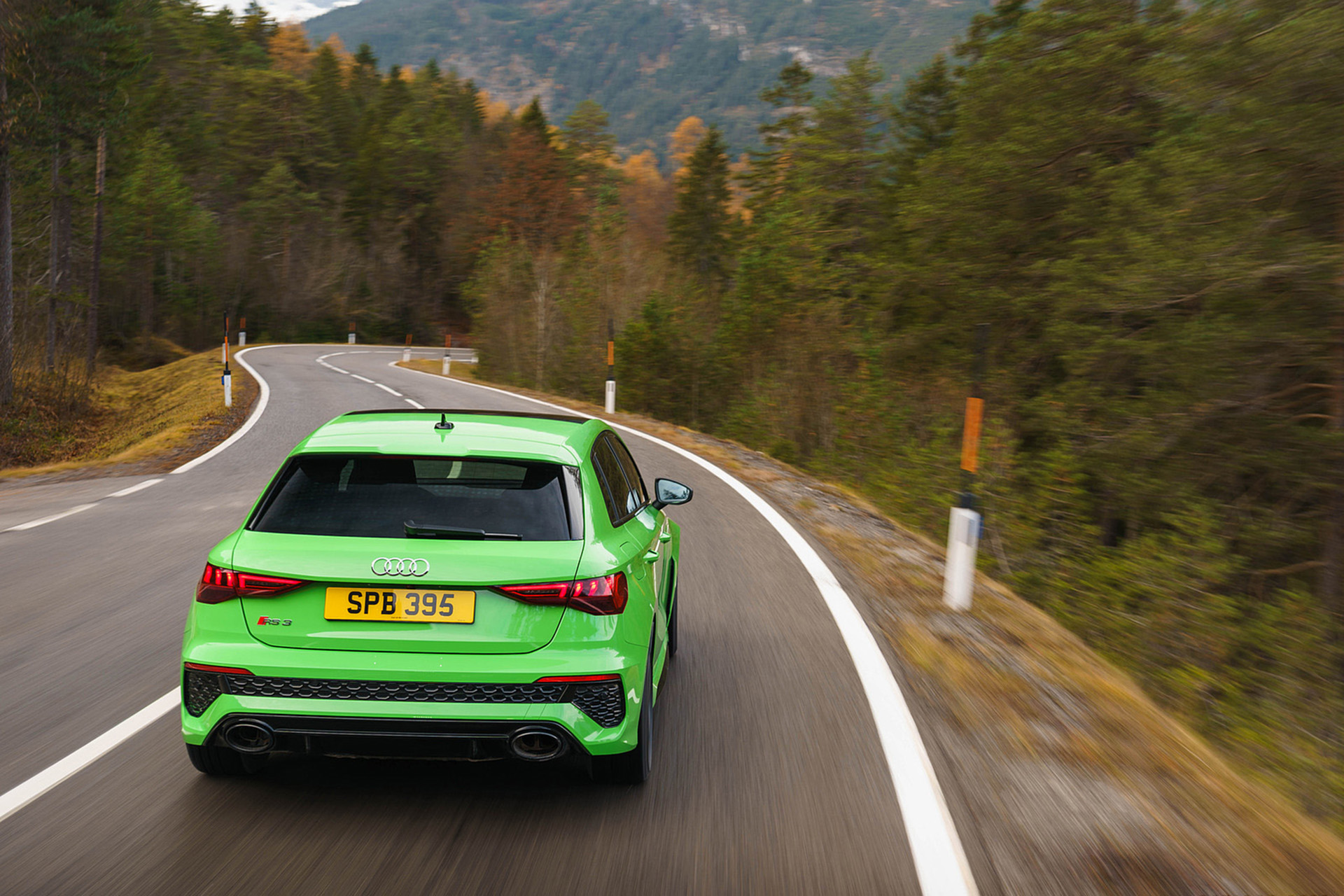 Download 2022 Audi RS3 Sportback Launch Edition - UK version - Rear HD Wallpaper 1920x1280 #28