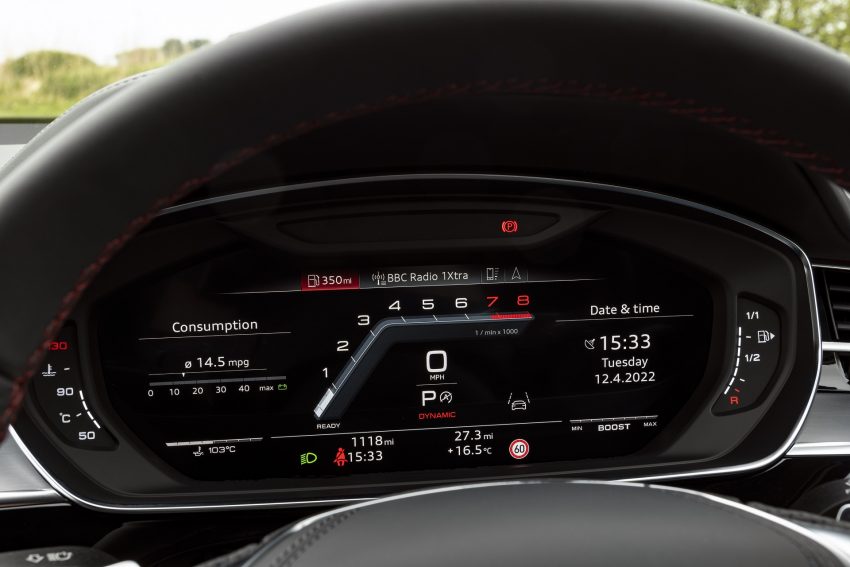 2022 Audi S8 TFSI quattro - UK version - Digital Instrument Cluster Wallpaper 850x567 #43