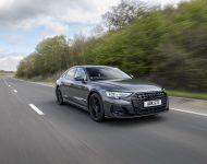 2022 Audi S8 TFSI quattro - UK version - Front Three-Quarter Wallpaper 190x150