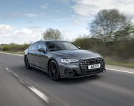 2022 Audi S8 TFSI quattro - UK version - Front Three-Quarter Wallpaper 190x150