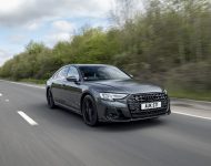 2022 Audi S8 TFSI quattro - UK version - Front Three-Quarter Wallpaper 190x150
