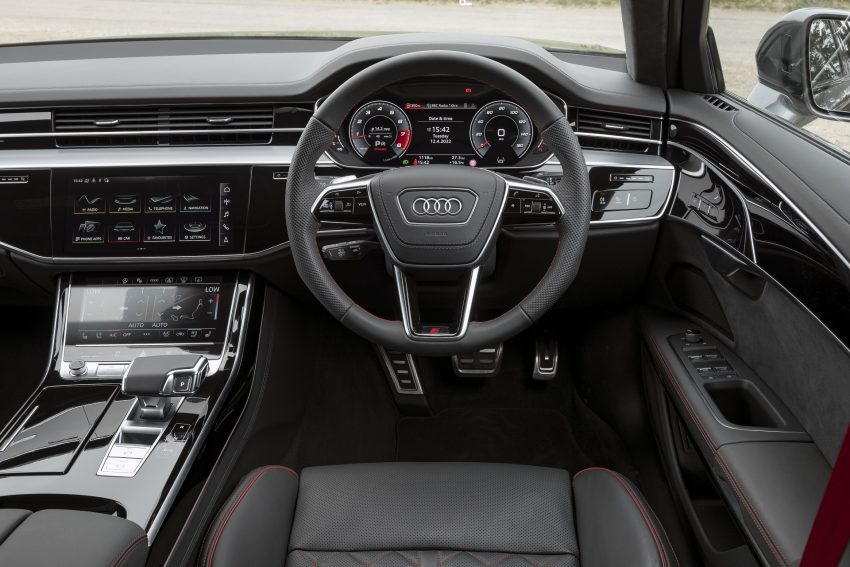 2022 Audi S8 TFSI quattro - UK version - Interior, Cockpit Wallpaper 850x567 #42