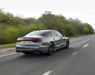 2022 Audi S8 TFSI quattro - UK version - Rear Three-Quarter Wallpaper 190x150