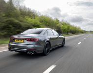 2022 Audi S8 TFSI quattro - UK version - Rear Three-Quarter Wallpaper 190x150