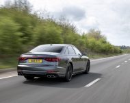 2022 Audi S8 TFSI quattro - UK version - Rear Three-Quarter Wallpaper 190x150