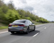 2022 Audi S8 TFSI quattro - UK version - Rear Wallpaper 190x150