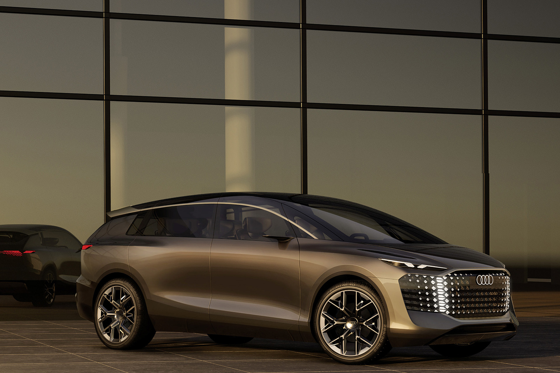 Download 2022 Audi Urbansphere Concept - Front Three-Quarter HD Wallpaper 1921x1280 #5