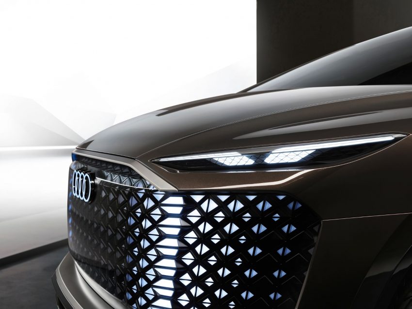 2022 Audi Urbansphere Concept - Headlight Wallpaper 850x638 #24