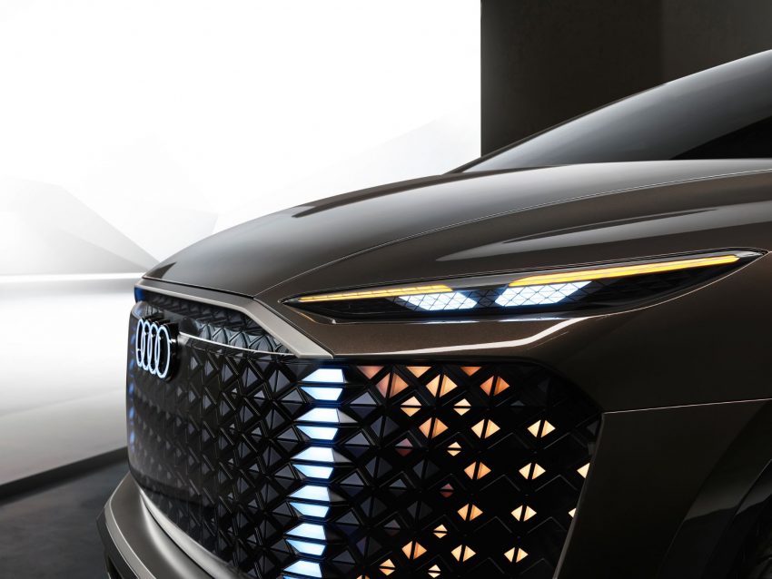 2022 Audi Urbansphere Concept - Headlight Wallpaper 850x638 #23