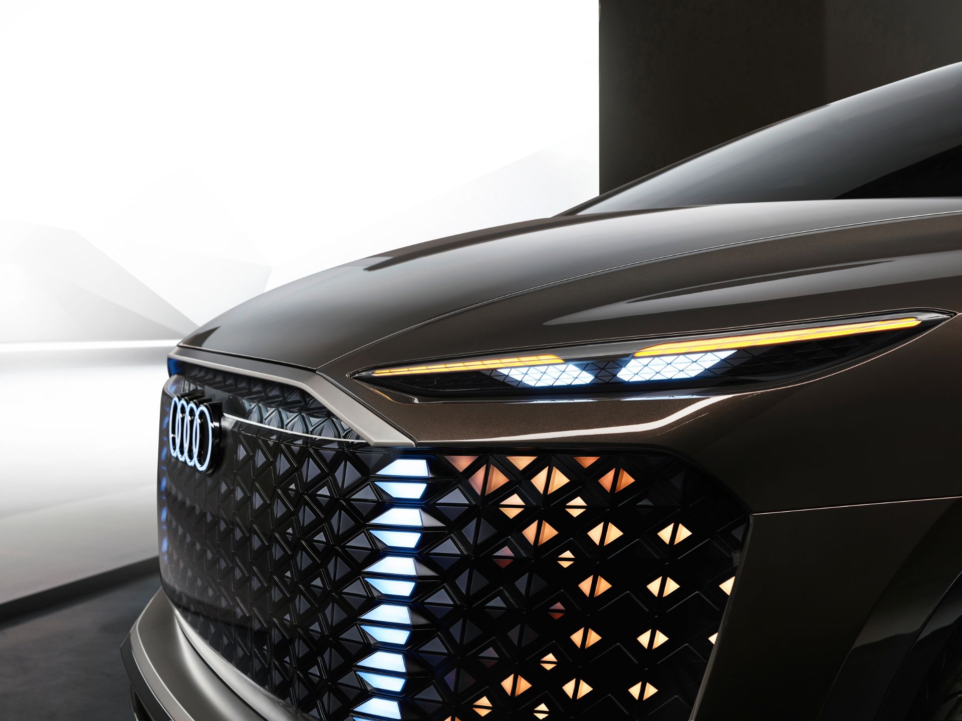 Download 2022 Audi Urbansphere Concept - Headlight HD Wallpaper 1920x1440 #23