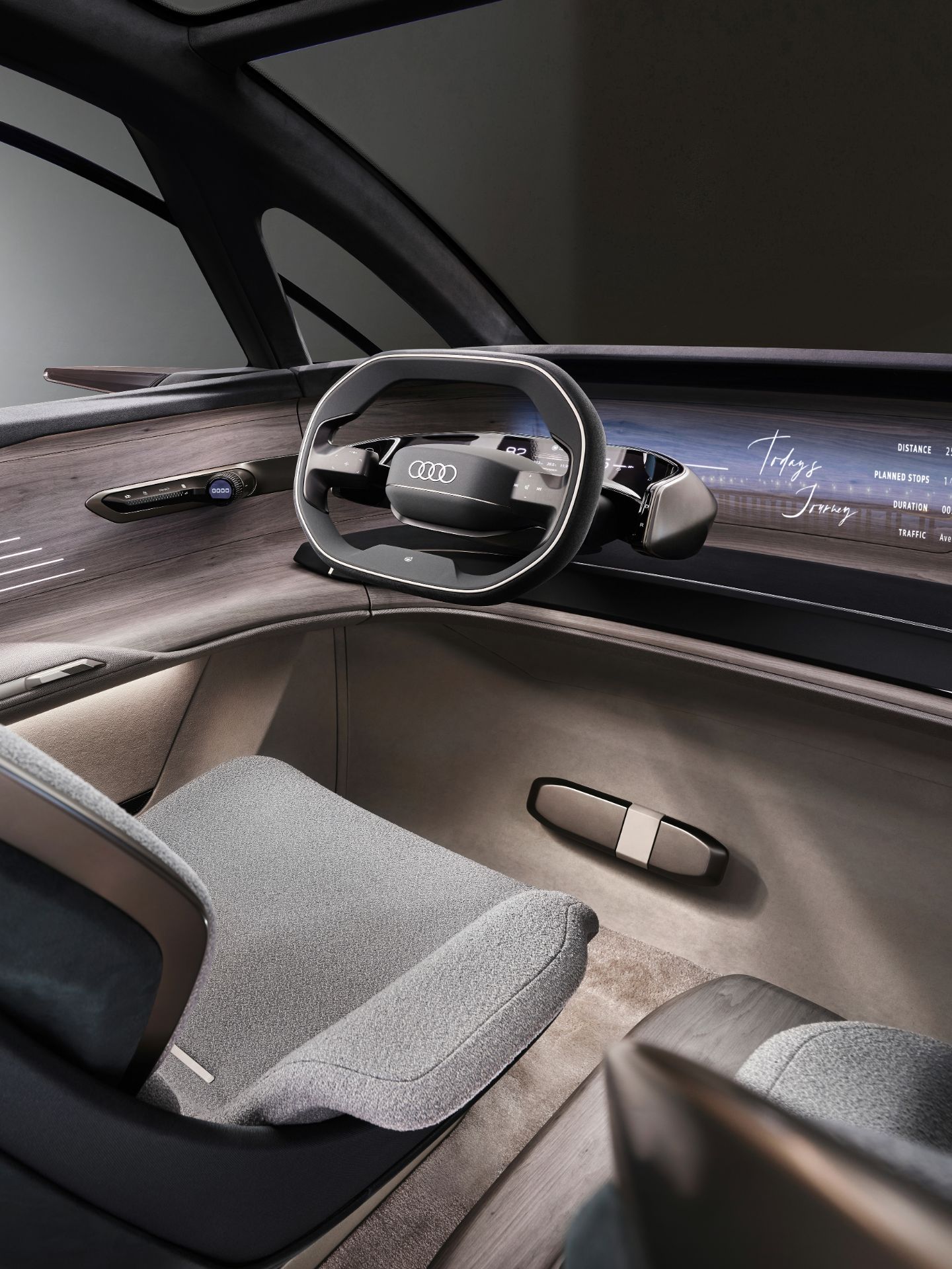 Download 2022 Audi Urbansphere Concept - Interior, Detail HD Phone Wallpaper 1440x1920 #65