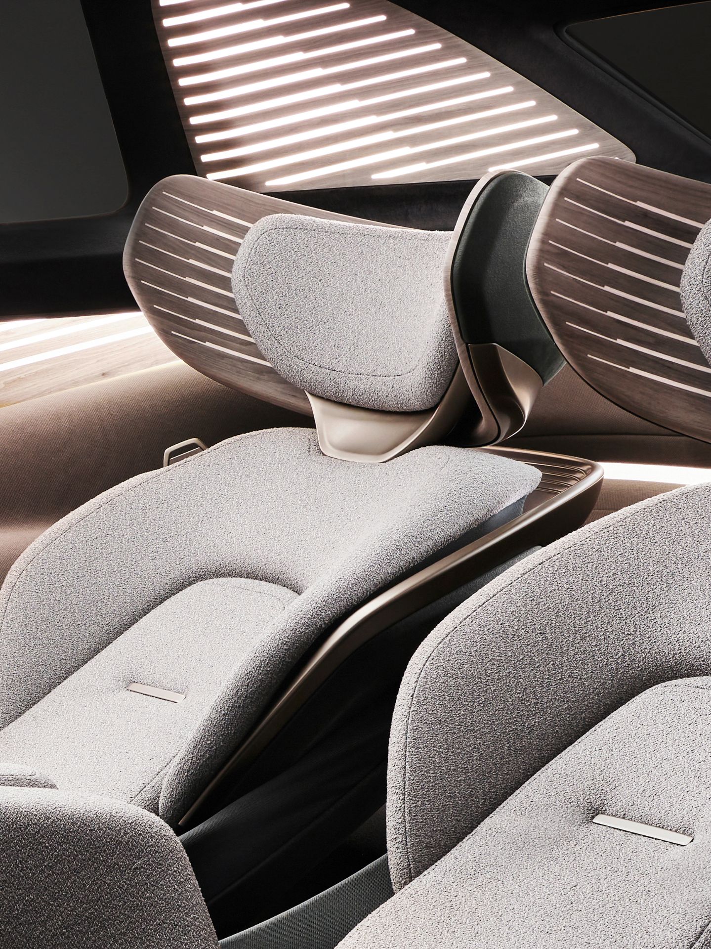 Download 2022 Audi Urbansphere Concept - Interior, Detail HD Phone Wallpaper 1439x1920 #59