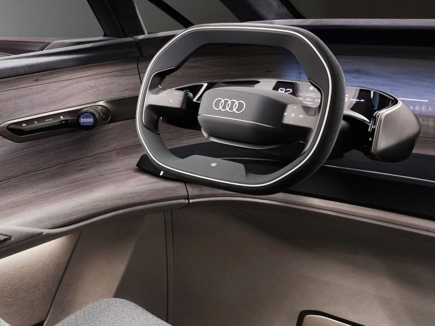 2022 Audi Urbansphere Concept - Interior, Steering Wheel Wallpaper 850x638 #56