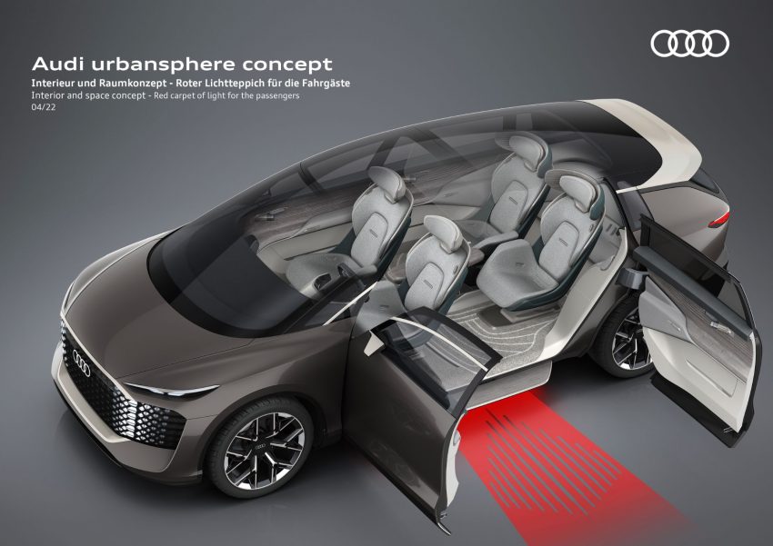2022 Audi Urbansphere Concept - Interior and space concept Wallpaper 850x601 #90
