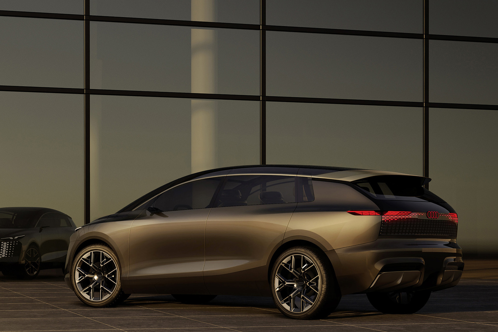 Download 2022 Audi Urbansphere Concept - Rear Three-Quarter HD Wallpaper 1921x1280 #7