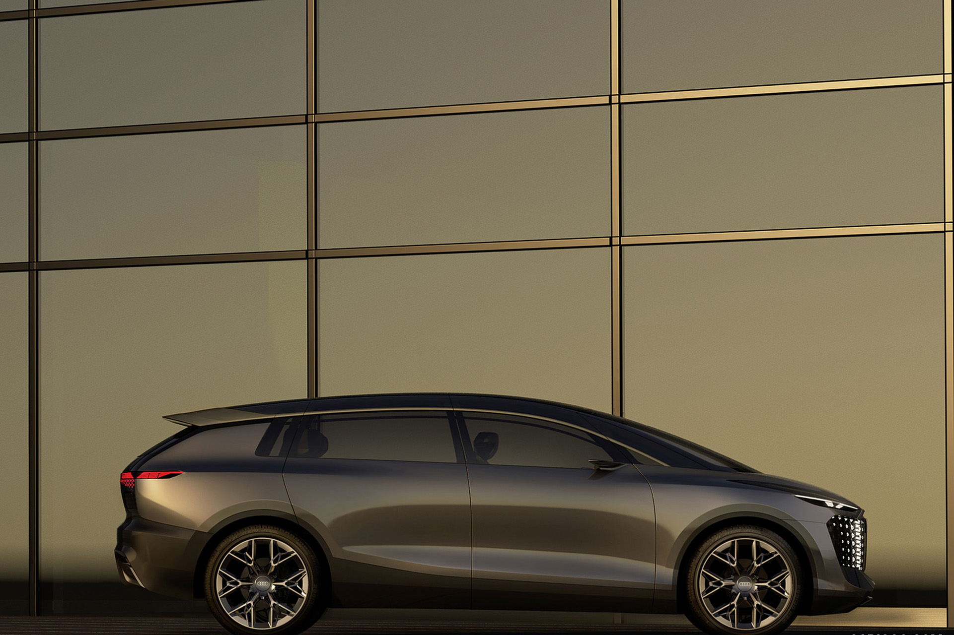 Download 2022 Audi Urbansphere Concept - Side HD Wallpaper 1921x1280 #9