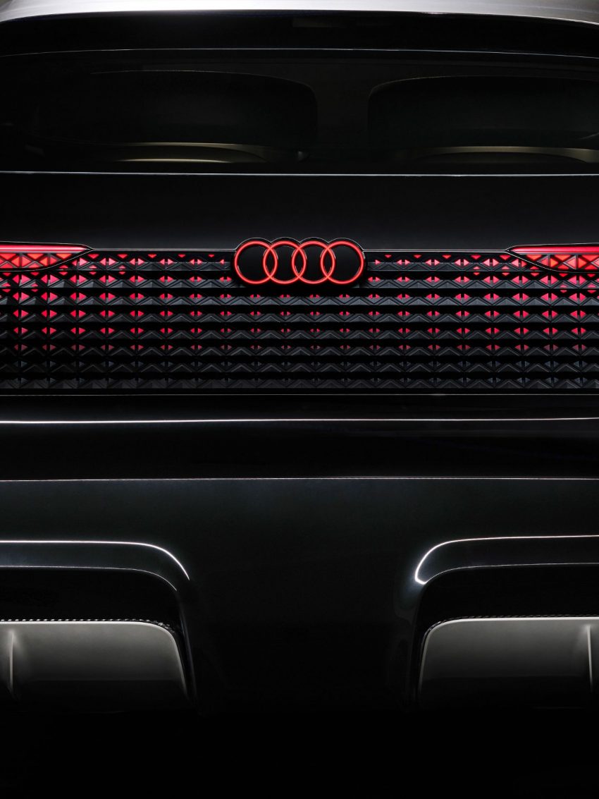 2022 Audi Urbansphere Concept - Tail Light Phone Wallpaper 850x1133 #50