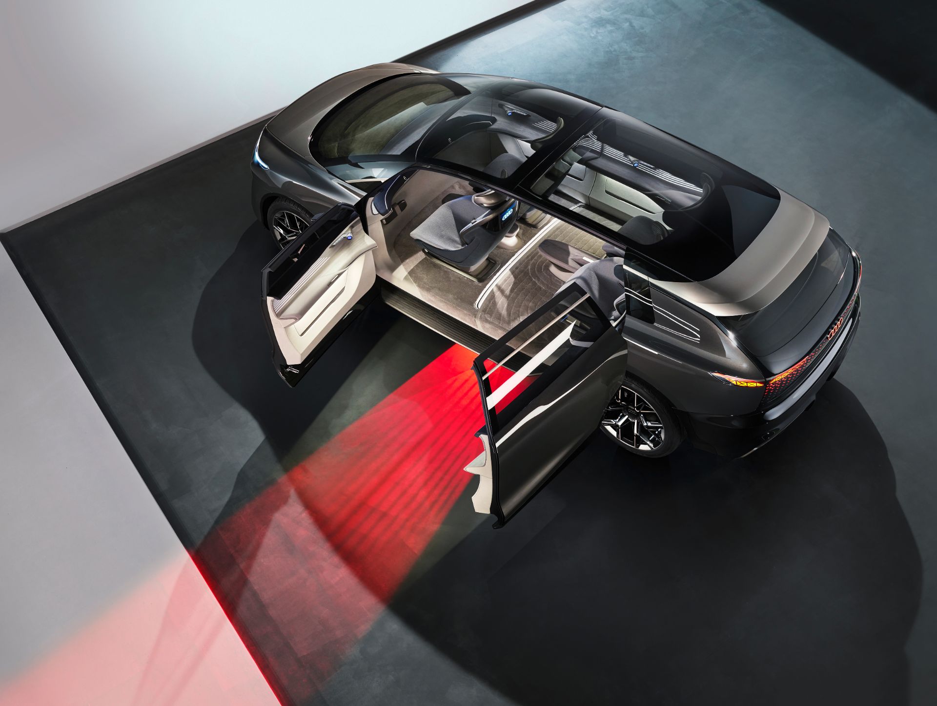 Download 2022 Audi Urbansphere Concept - Top HD Wallpaper 1920x1446 #19